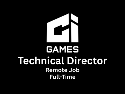 Remote job opening for Technical Director at CI Games
