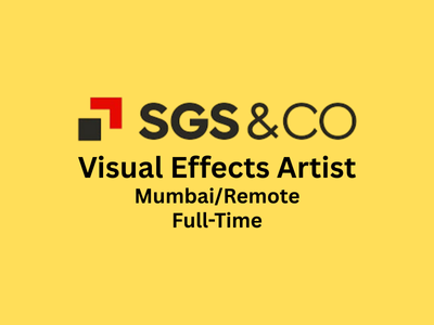Remote job opening for a 3D Artist at SGSCO