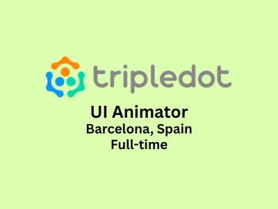 Tripledot Studios is hiring a UI Animator