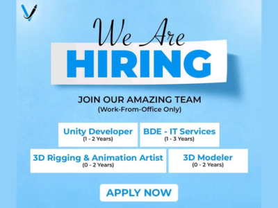 Vasundhara Games is looking for professionals