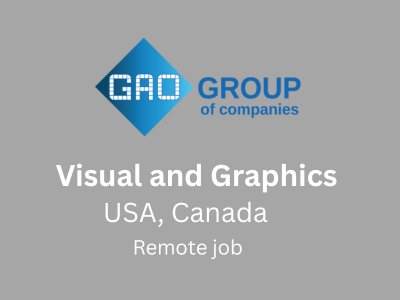 Visual and Graphics Artists required