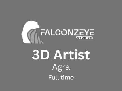 3D Artist Jobs Agra