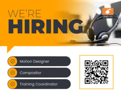 Compositor, Motion Designer & Training Coordinator Jobs