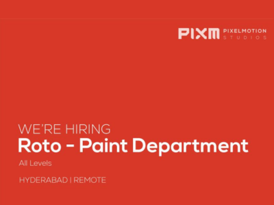 Remote Roto Paint Artist Jobs  pixel motion studios