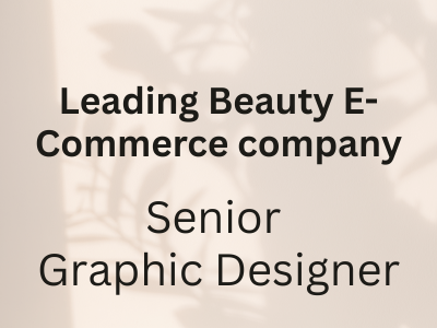 Senior Graphic Designer Mumbai
