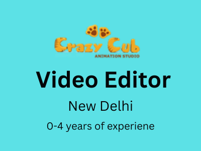 Video Editor New Delhi Crazy Cub Animations
