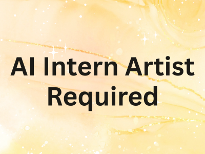 ai intern artist job at mumbai