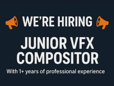 junior vfx compositor job mumbai