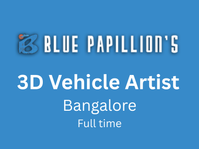 3D Vehicle Artist Bangalore