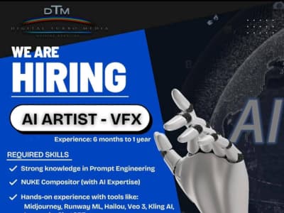 AI Artist VFX Job