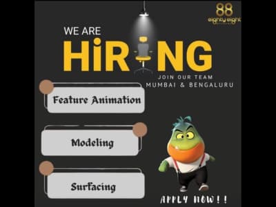 88 Pictures is hiring 