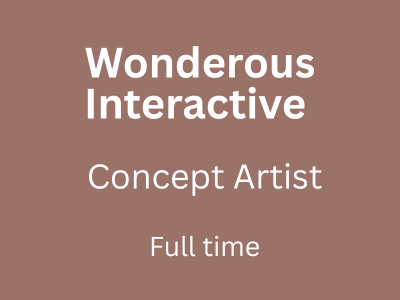 Concept Artist Job Hyderabad Fresher