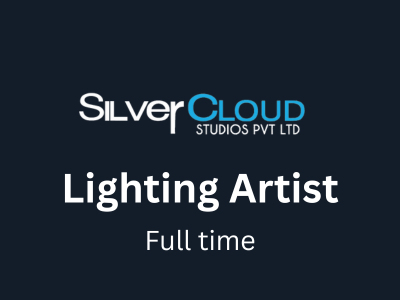 Lighting Artist Job Mumbai