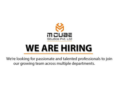MCUBE Studios Hiring
