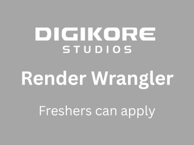 Render Wrangler job opening at Digikore Studios