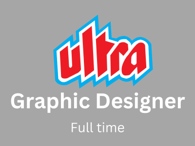 Ultra Media hiring Graphic Designer