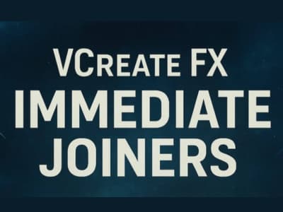 VCreate FX hiring VFX Artists