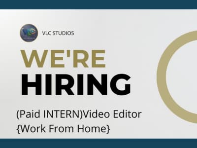 Paid Video Editor Intern 