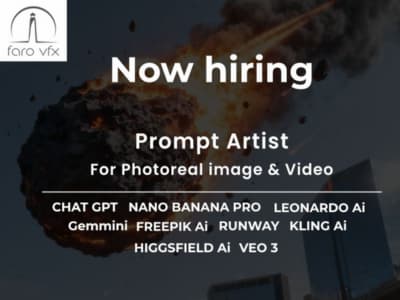 Prompt Artist Job Remote at Faro VFX