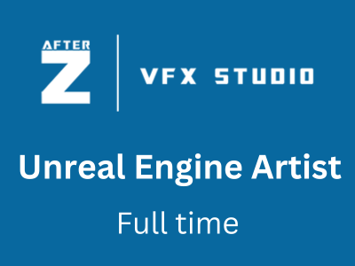 Unreal Engine Artist Job Kolkata VFX