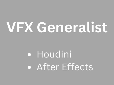 VFX Generalist job