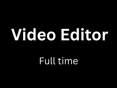 Video Editor job opening