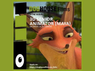 3D Animation Supervisor Jobs