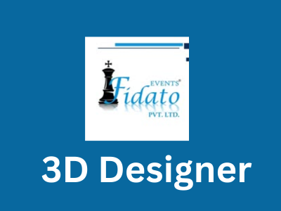 3D Event Designer Job pune