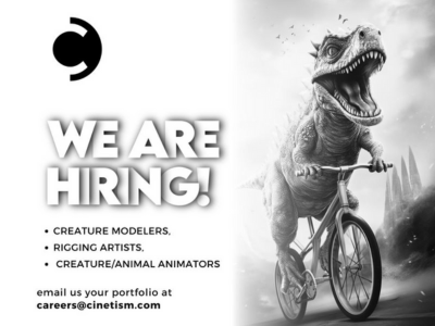 Remote Creature VFX Jobs