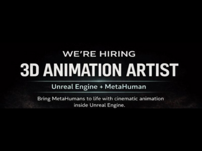 Unreal Engine MetaHuman Job