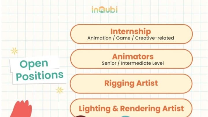 Animation and Game Dev Jobs at inQubi Studio