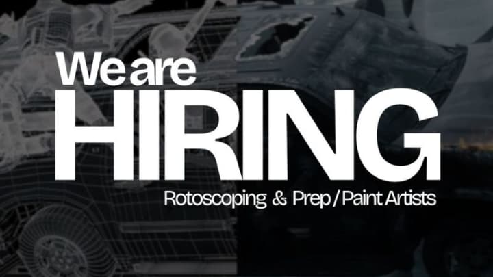 Rotoscoping & Prep Paint Artists