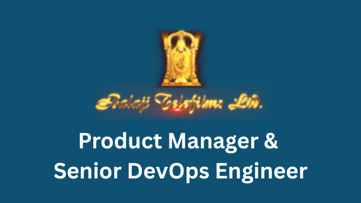 Job openings at Balaji Telefilms