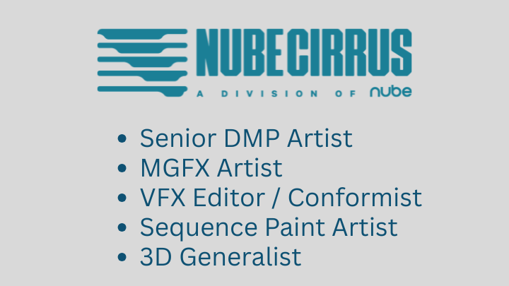 Nube Cirrus Post Production Studio