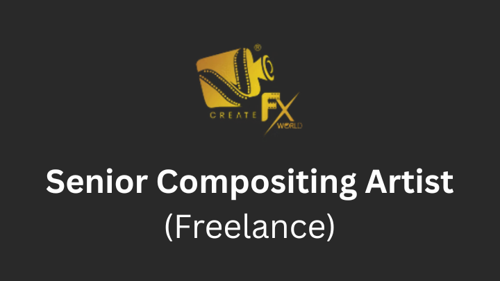 Senior Compositing Artist Freelance job