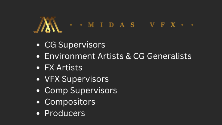 Job openings at Midas VFX Studio