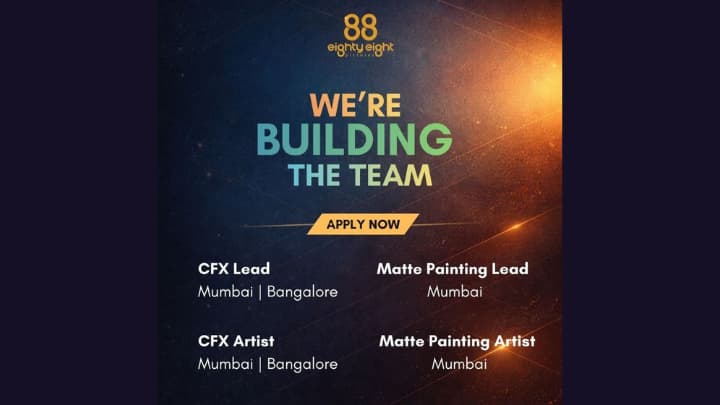 88 Pictures is hiring