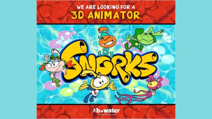 B-Water Studios is hiring 3D Animator