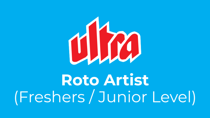 Hiring open for Roto Artist Freshers