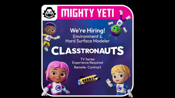 Job for Environment & Hard Surface Modeler 