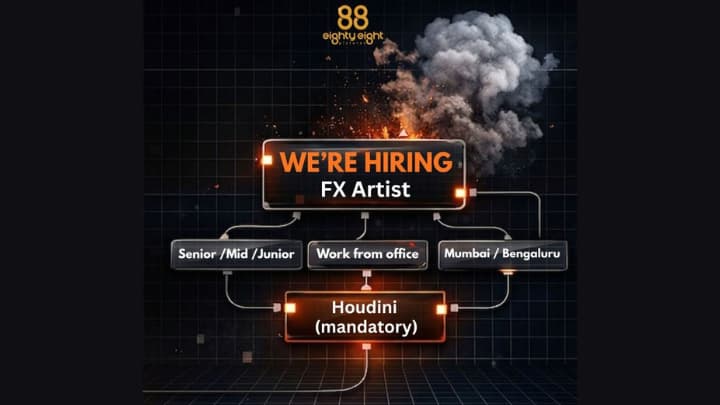 Job opening for FX Houdini artists