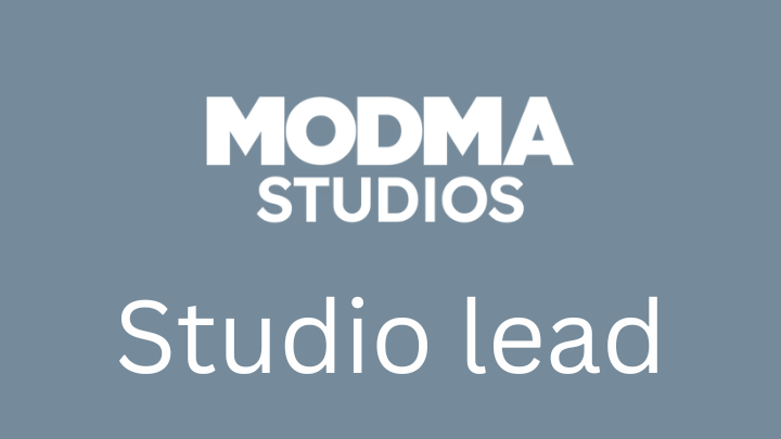 Modma Studios hiring a Studio Lead