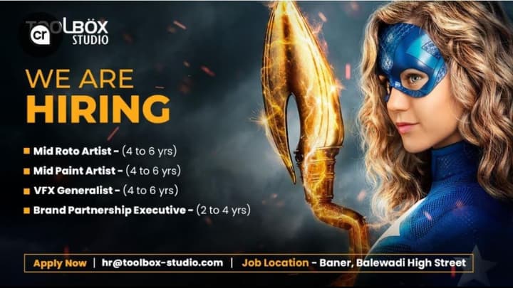 VFX job openings at Toolbox Studio