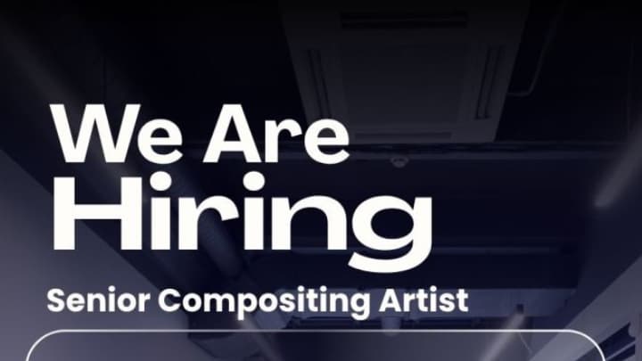 job of 3D Compositing Artist