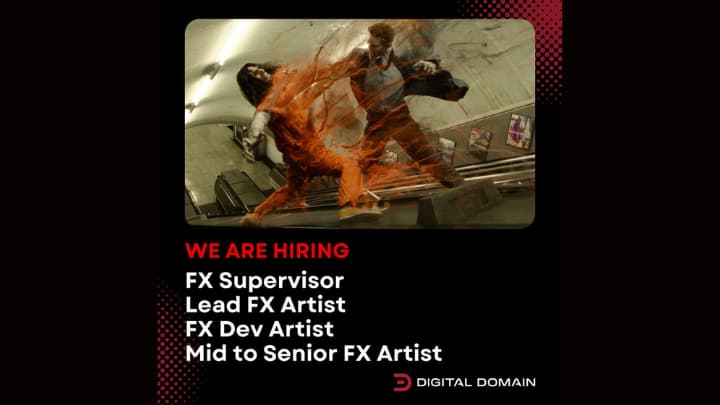 FX job openings at Digital Domain