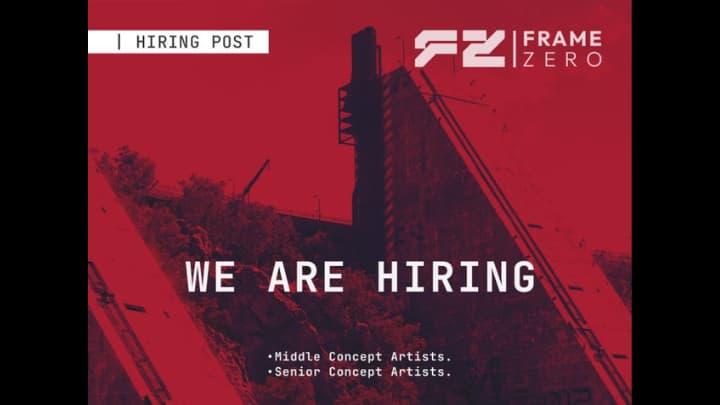 Middle Senior Concept Artist needed