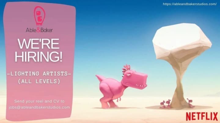 Hiring of Lighting Artists netflix