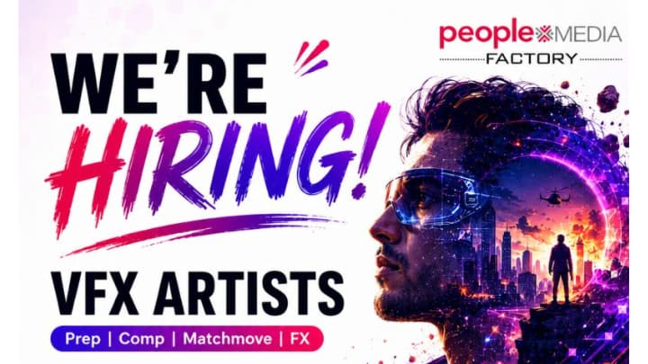 Multiple VFX jobs open