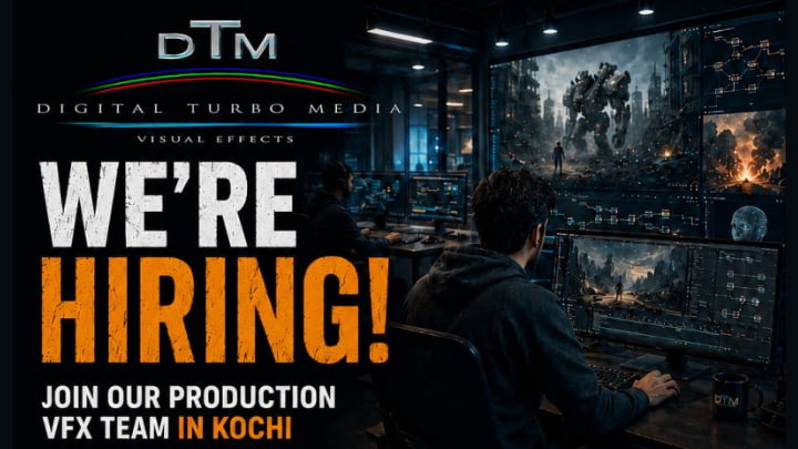 3D, VFX and AI jobs at Digital Turbo Media