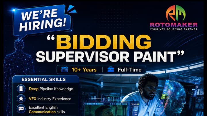Bidding Supervisor Paint job at rotomaker